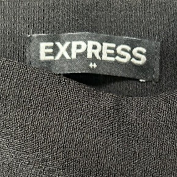 NWT Express Classic Wide Leg High Rise Pants With Side Zipper - Picture 4 of 9